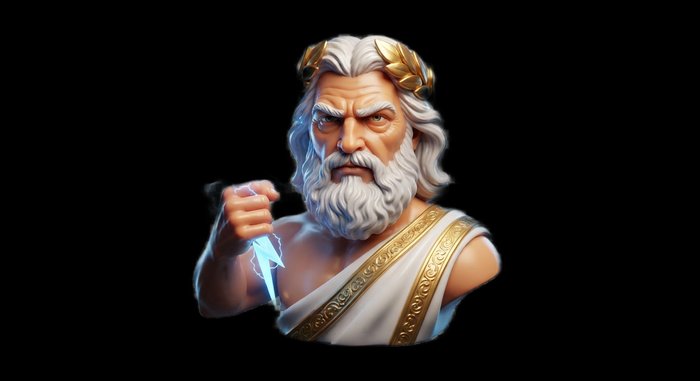 Zeus, arte 3D de personaje
